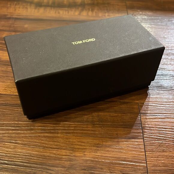 Small Tom Ford Box - Box from Sunglass Case - Like New - Brown Heavy Box - Picture 2 of 4